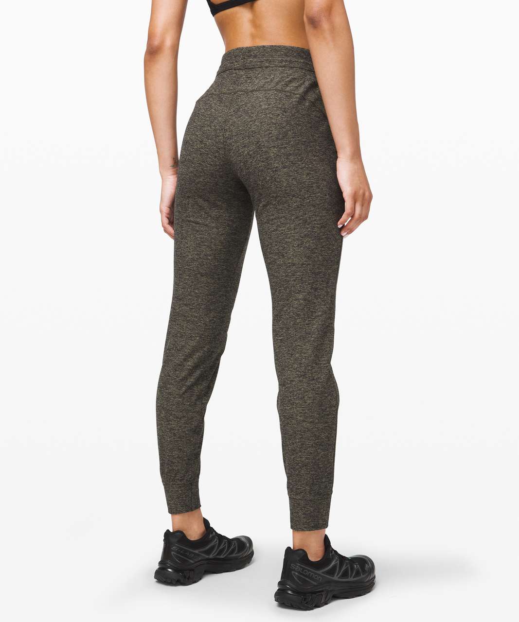 Lululemon Ready to Rulu Jogger 29 Size 8 Spray Dye Black Deep Coal OKEN  50092