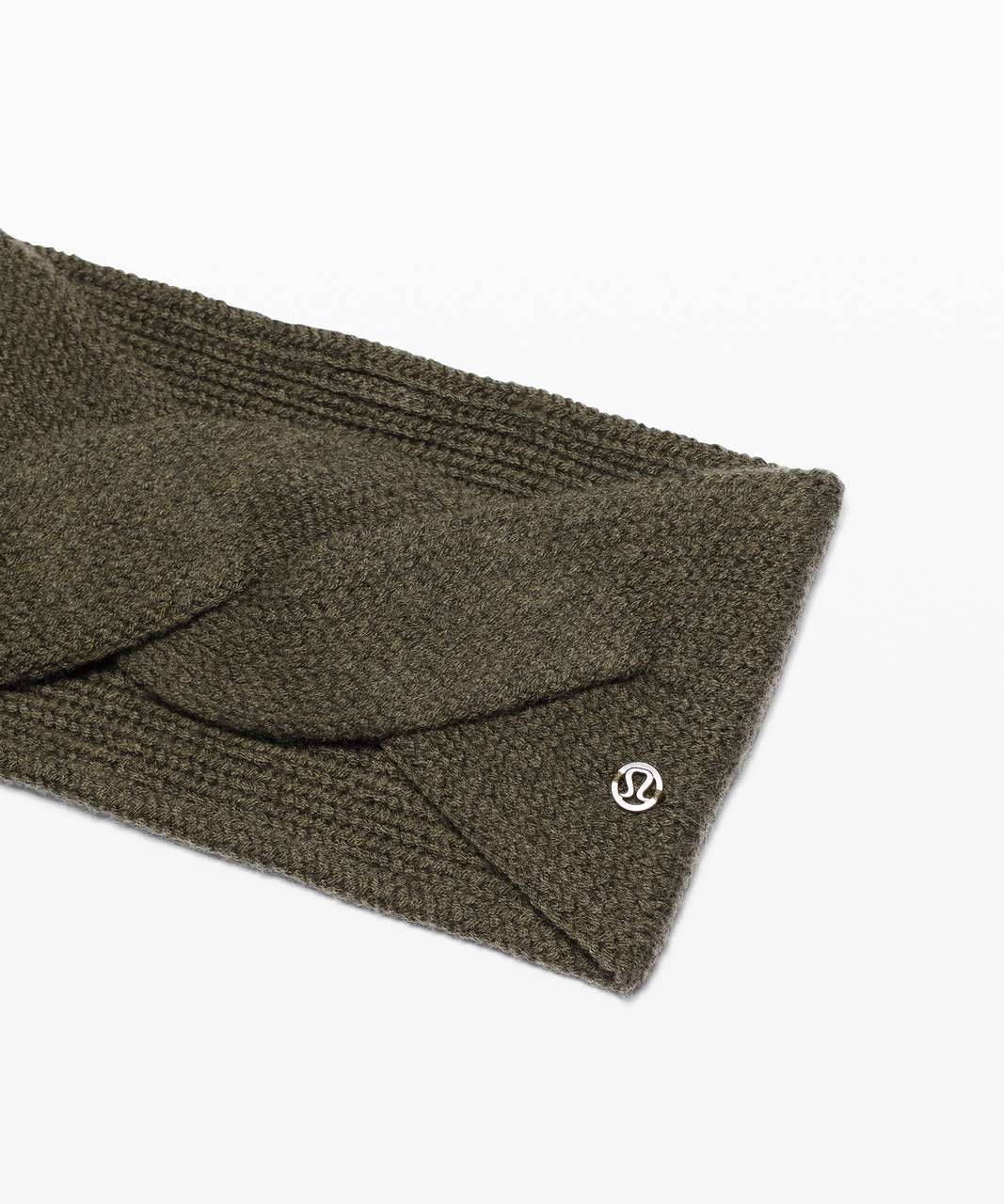 Lululemon Twisted Bliss Earwarmer - Heathered Dark Olive