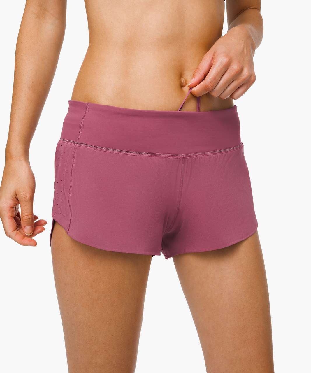 Lululemon Speed Up Short 2.5" *Breathes - Plumful