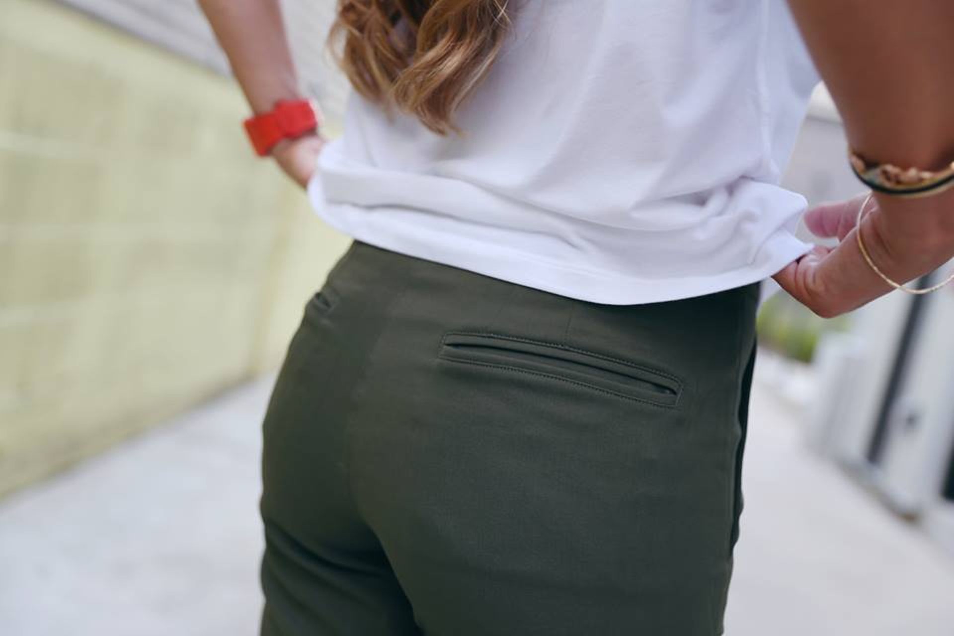 Buy Olive Green Trousers & Pants for Women by IVOC Online | Ajio.com