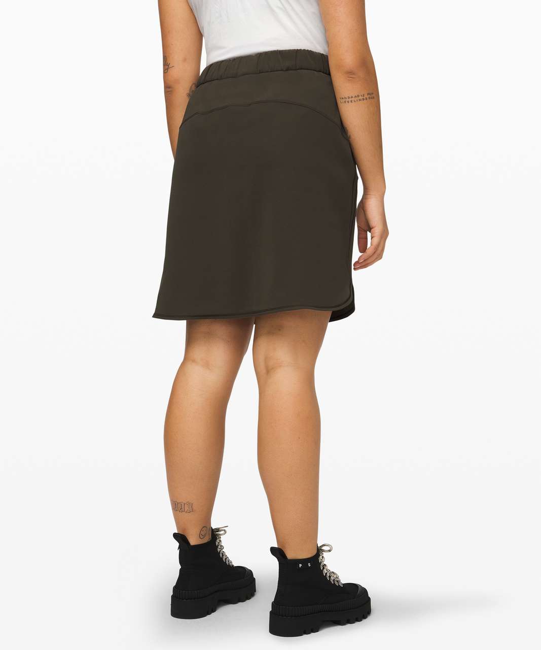 Lululemon On the Fly Skirt *Woven - Dark Olive