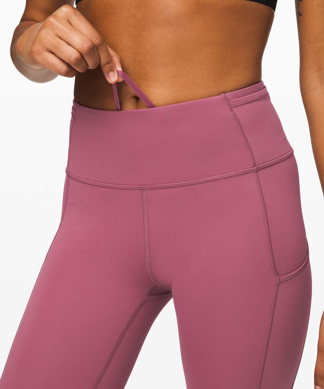 Lululemon Fast and Free Tight II 25" *Non-Reflective Nulux - Plumful