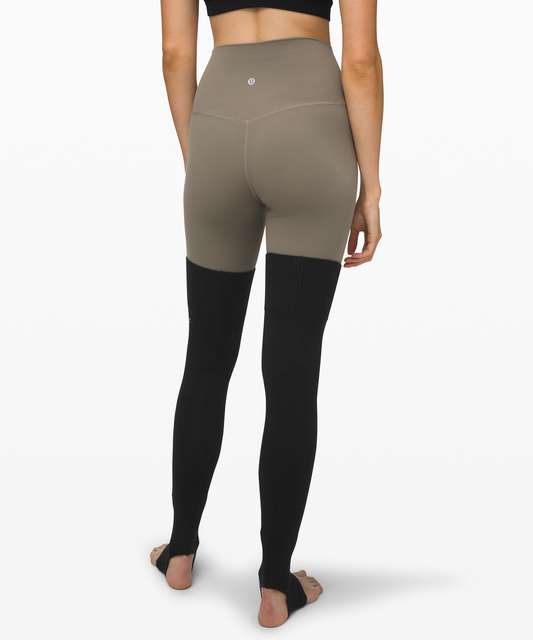 Lululemon Mandala Leg Warmer - Black - lulu fanatics