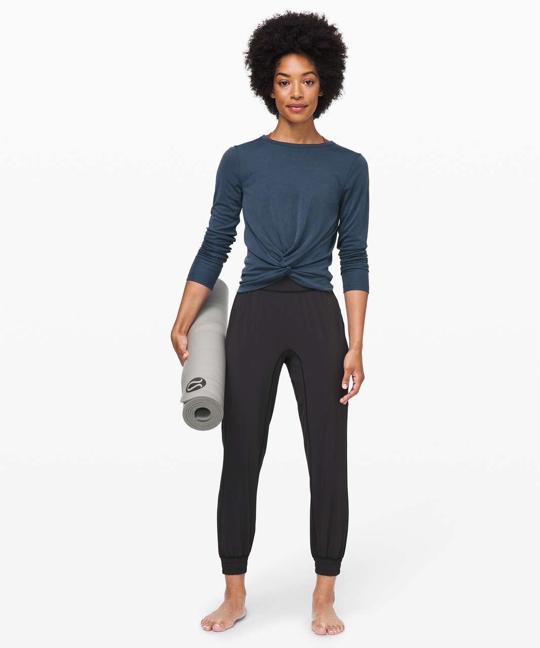 Lululemon Crescent Long Sleeve *Cupro Rib - Code Blue