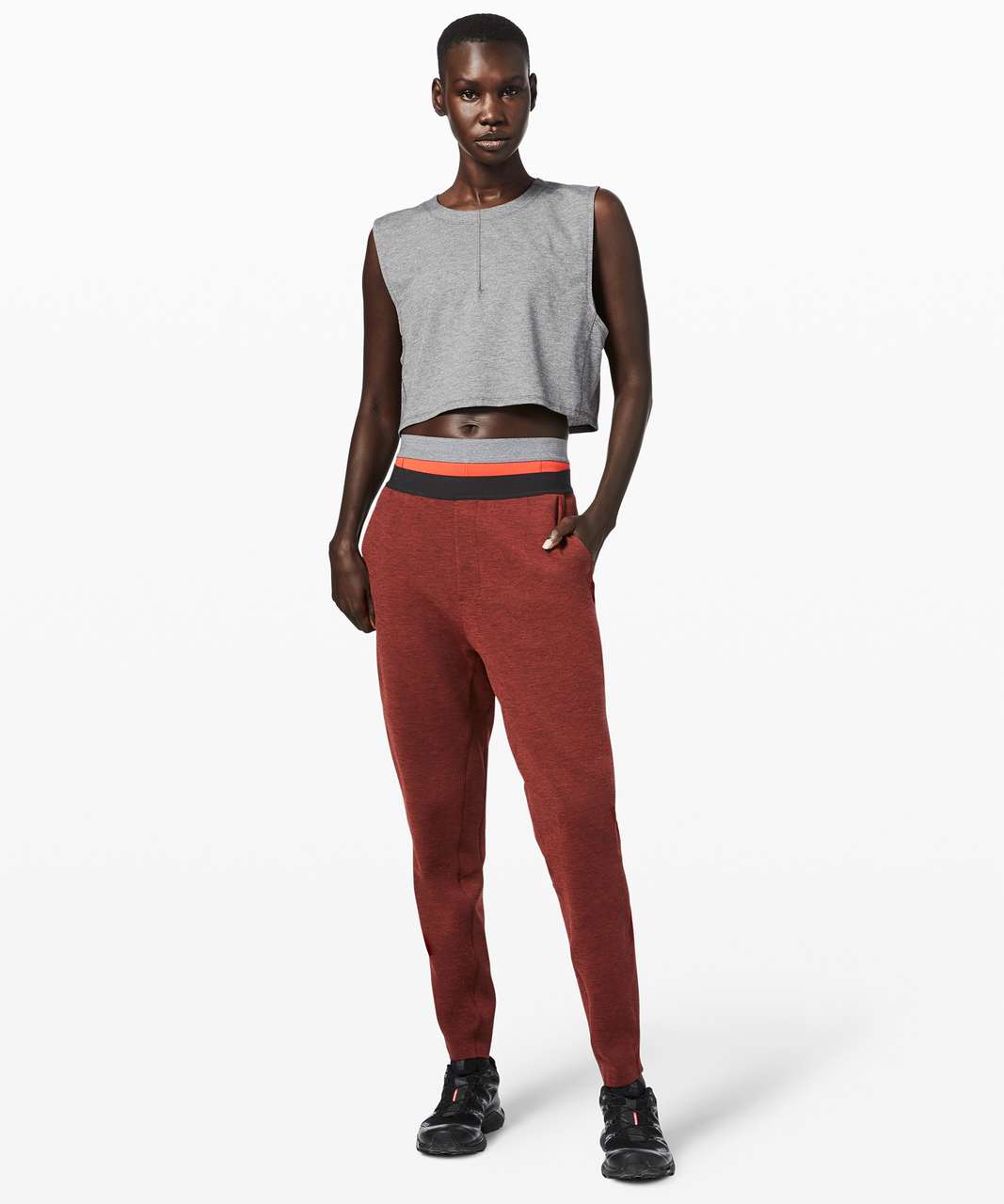 Lululemon Esker Jogger *lululemon lab - Red October / Black