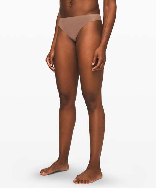 Lululemon Smooth Seamless Thong NWT Size XL SBLH Smokey Blush Taupe  Namastay Put