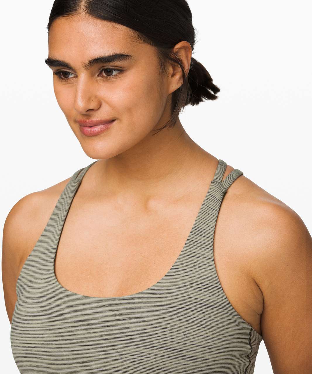 Lululemon Energy Bra - Wee Are From Space Sage Dark Olive