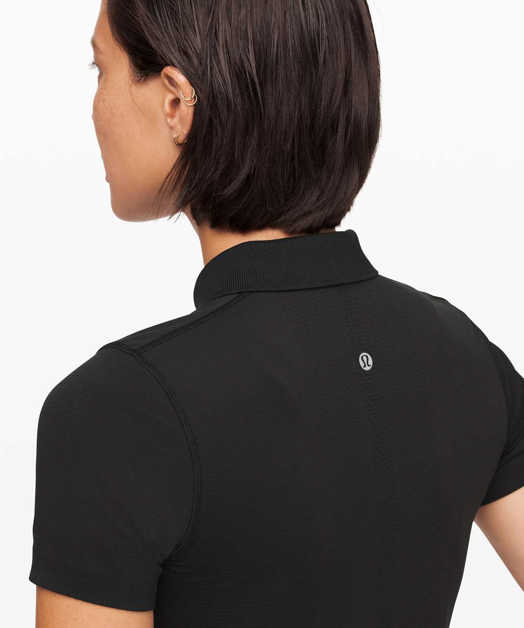 Lululemon Swiftly Speed Polo Black Black 4780 285788 