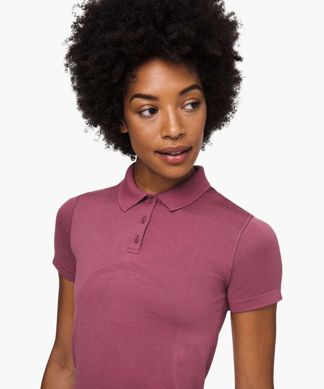 Lululemon Swiftly Speed Polo - Plumful / Plumful