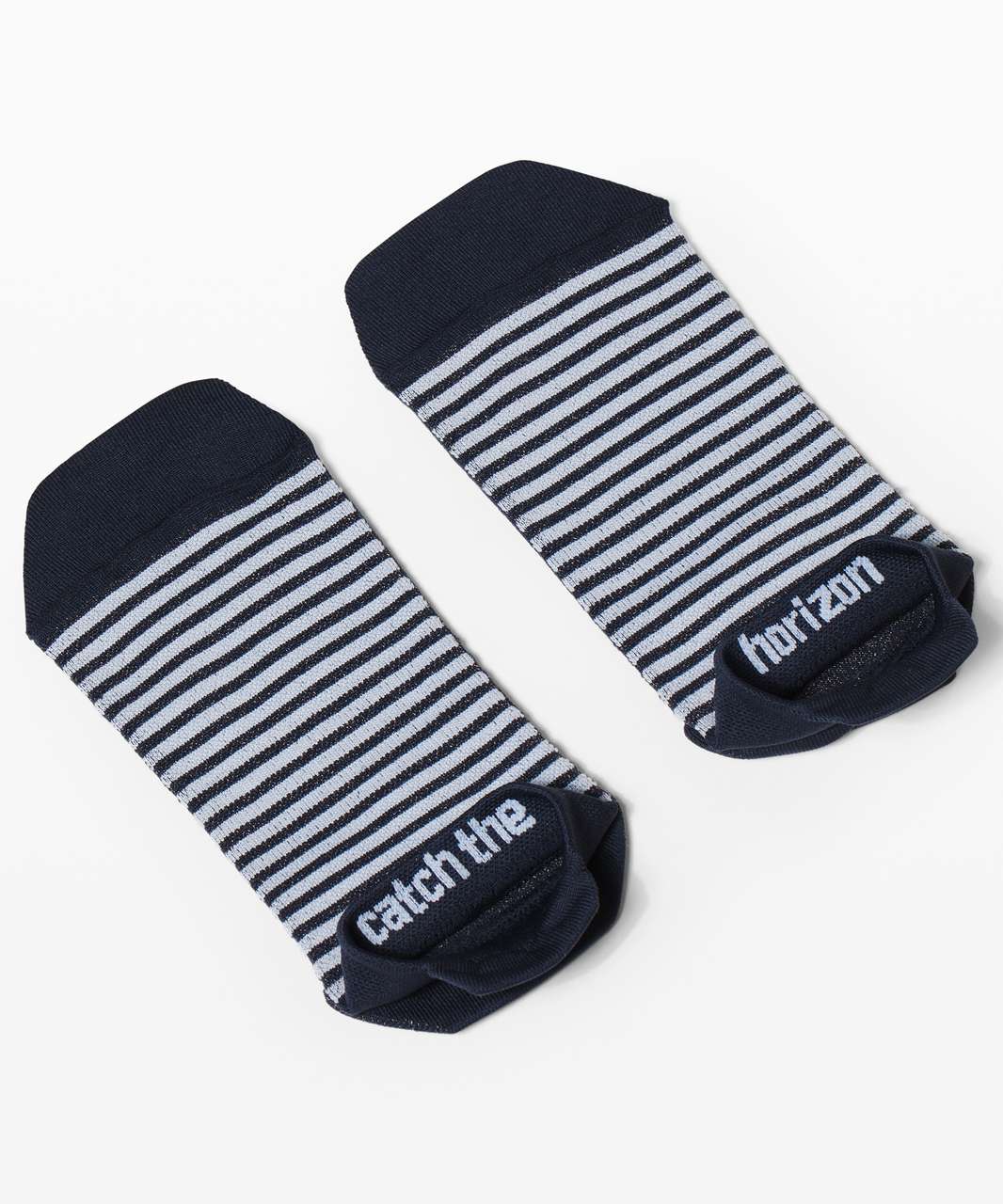 Lululemon Light Speed Sock *Silver - True Navy / Icecap