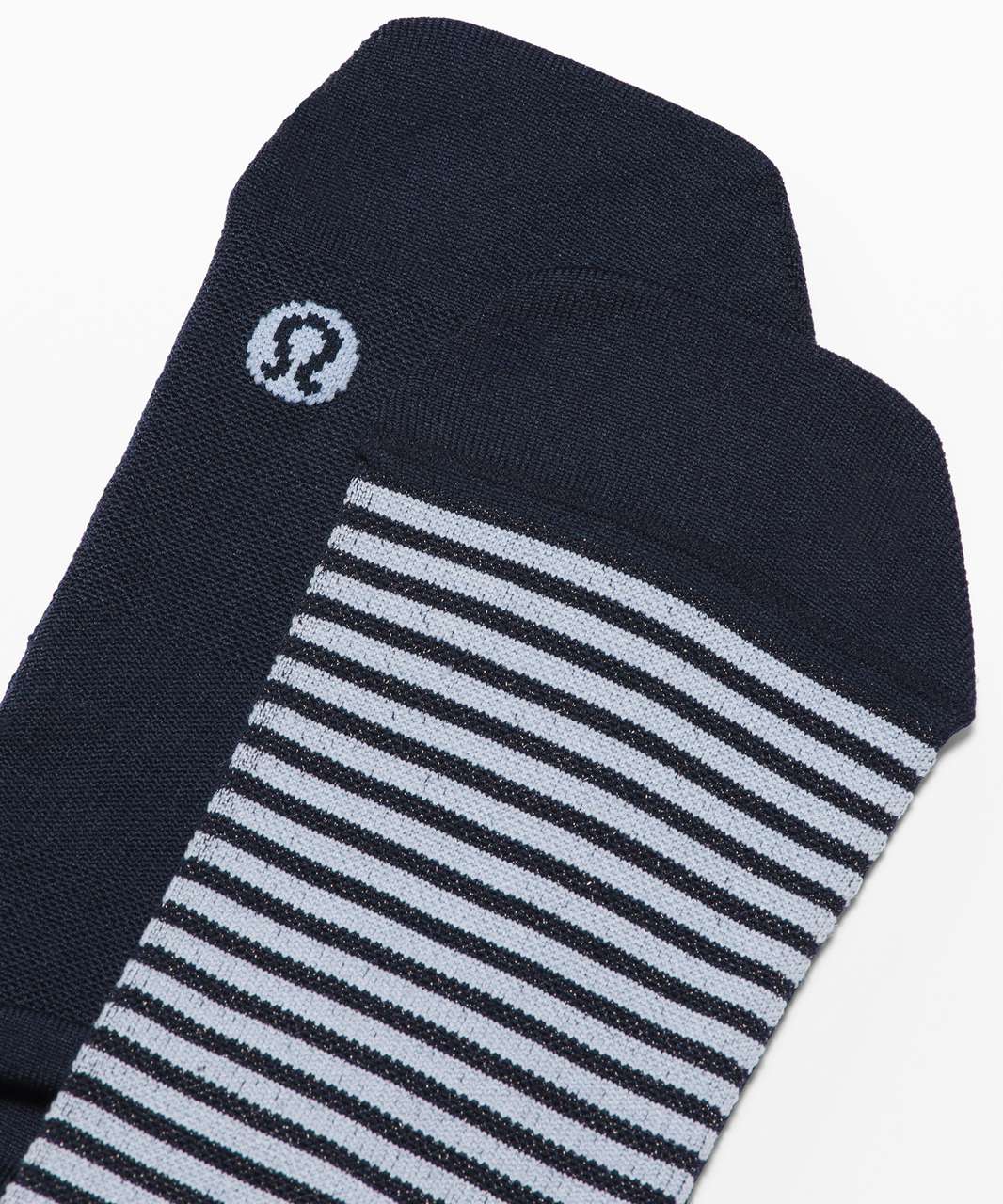 Lululemon Light Speed Sock *Silver - True Navy / Icecap