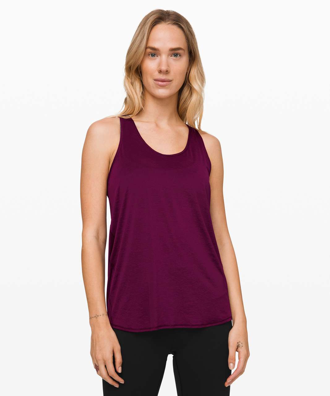 Lululemon Essential Tank Pleated *Jersey - Marvel