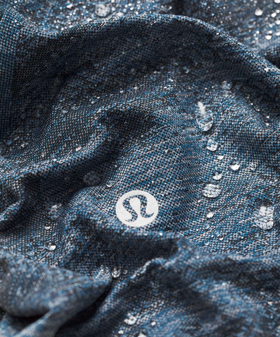 Lululemon Swiftly Speed Hooded 1/2 Zip *Water Resistant - Poseidon / Black / Hi-Def Cyan / Nightfall