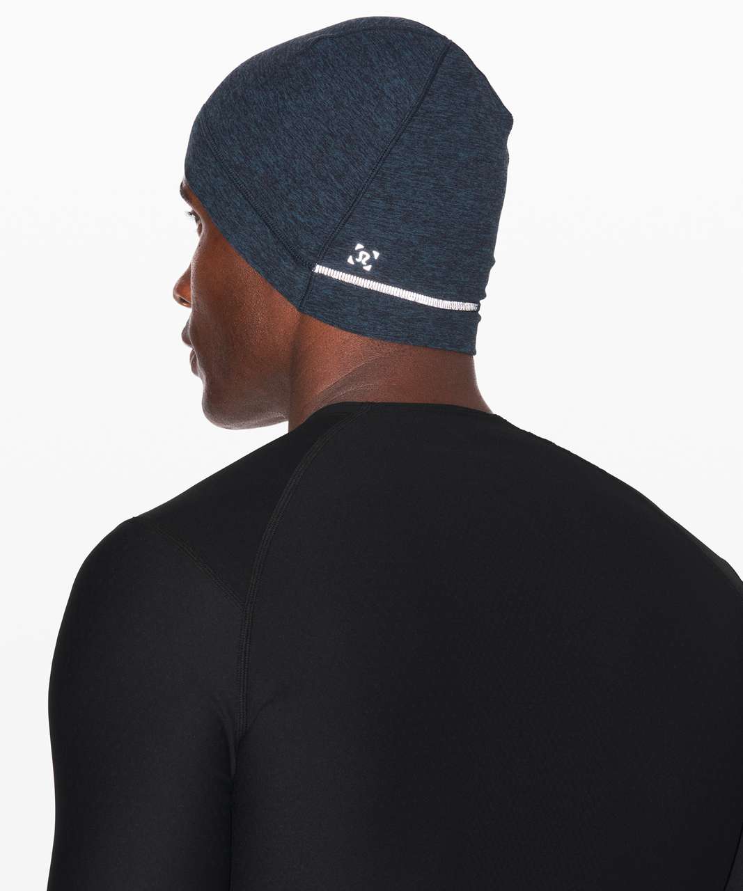 Lululemon Out Run Beanie - Heathered True Navy