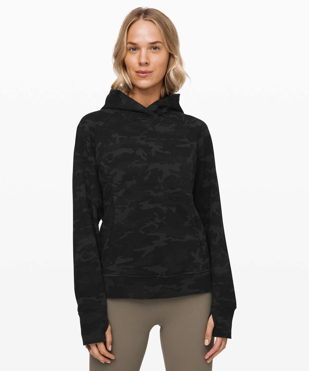 Lululemon Scuba Pullover - Incognito Camo Multi Grey - lulu fanatics