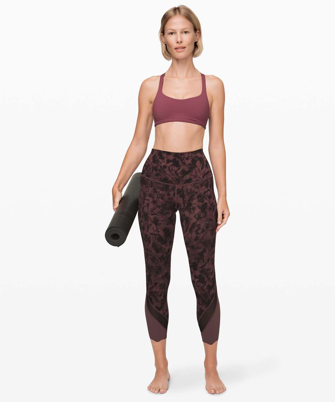 Lululemon Free To Be Bra (Wild) - Plumful / Smoky Blush