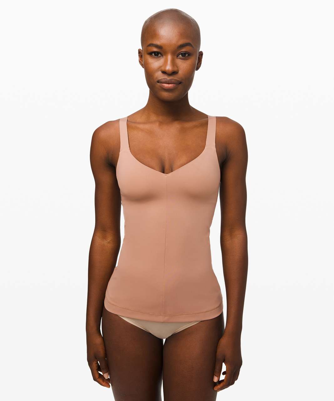 Lululemon Simply Sleek 2-in-1 Tank Dusty Bronze