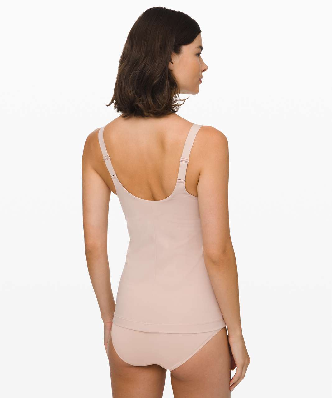 Lululemon Simply Sleek 2-in-1 Tank - Misty Shell - lulu fanatics