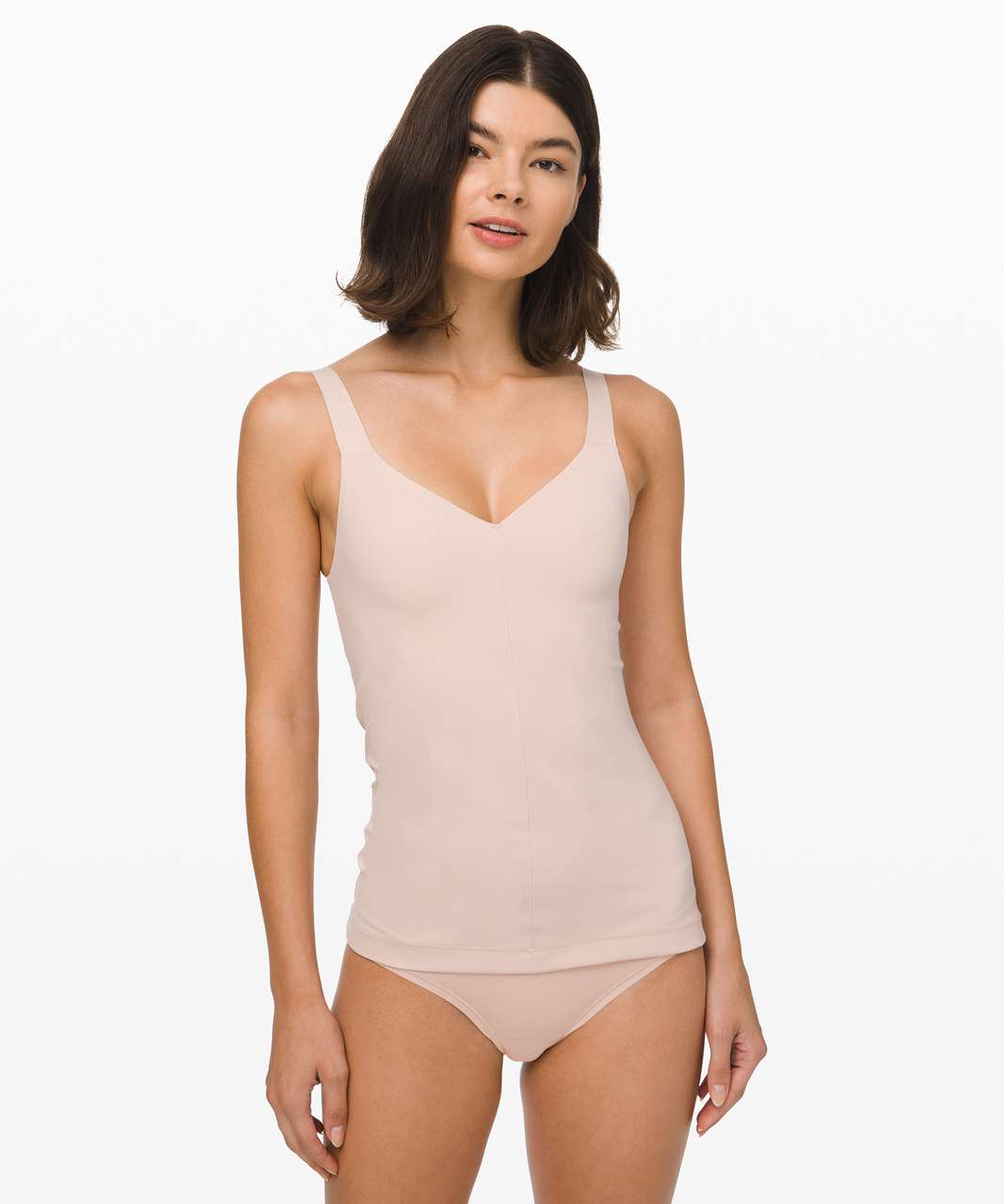 Lululemon Simply Sleek 2-in-1 Tank Dusty Bronze