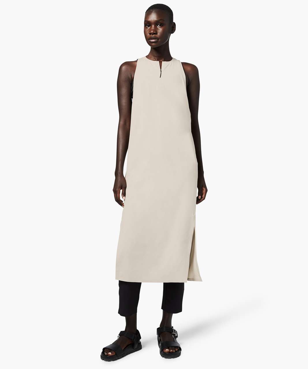 Lululemon Lab Component Dress NMBS/Off White Size 8 NWT $168.00