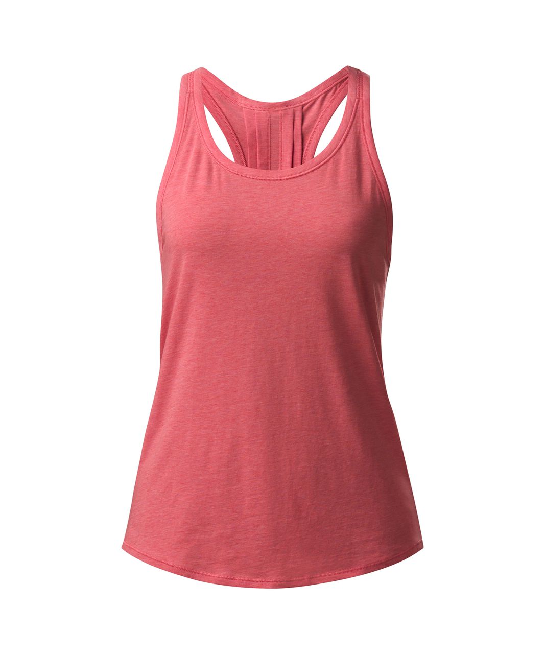 Lululemon Yogi Everyday Tank - Heathered Cape Red