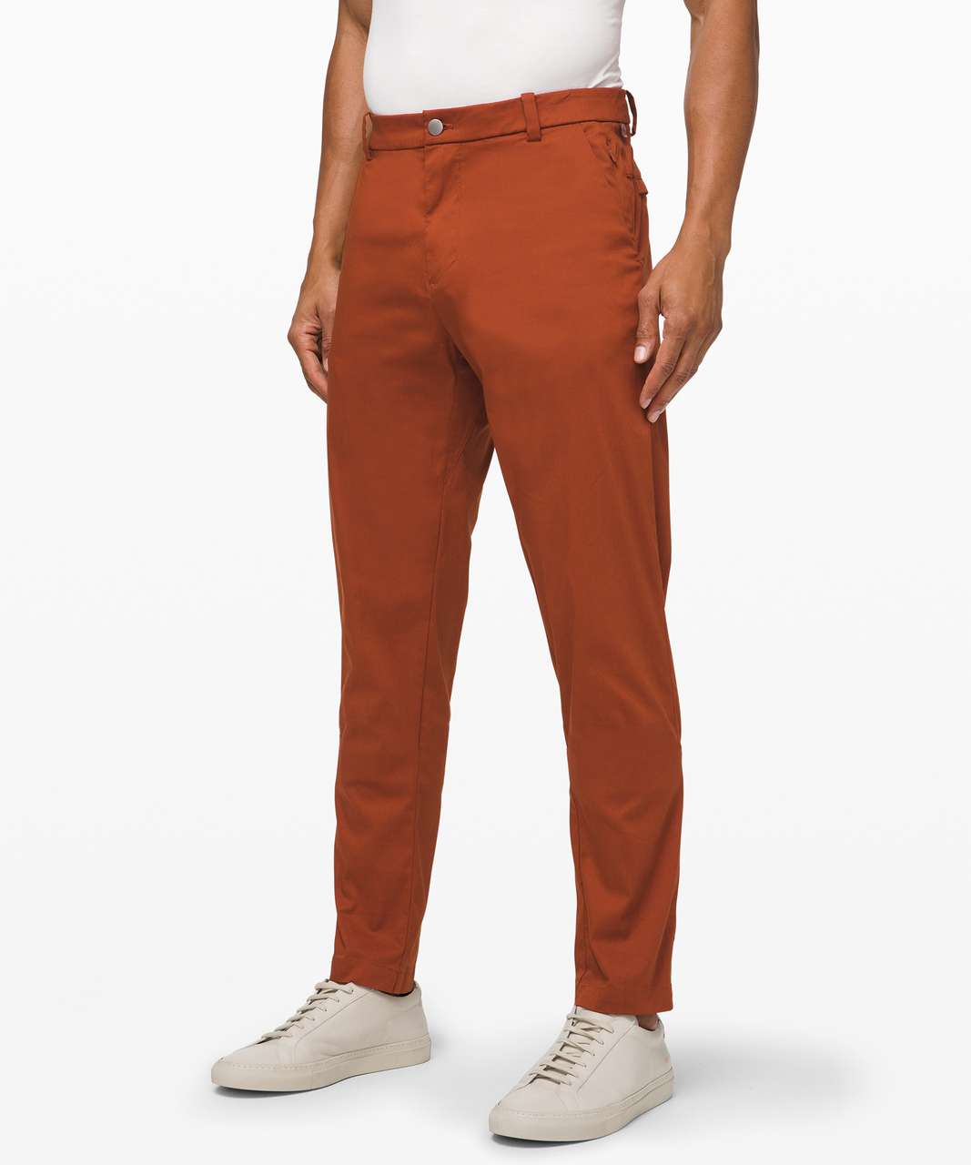 Lululemon Commission Pant Classic *Swift Cotton 34" - Dark Terracotta