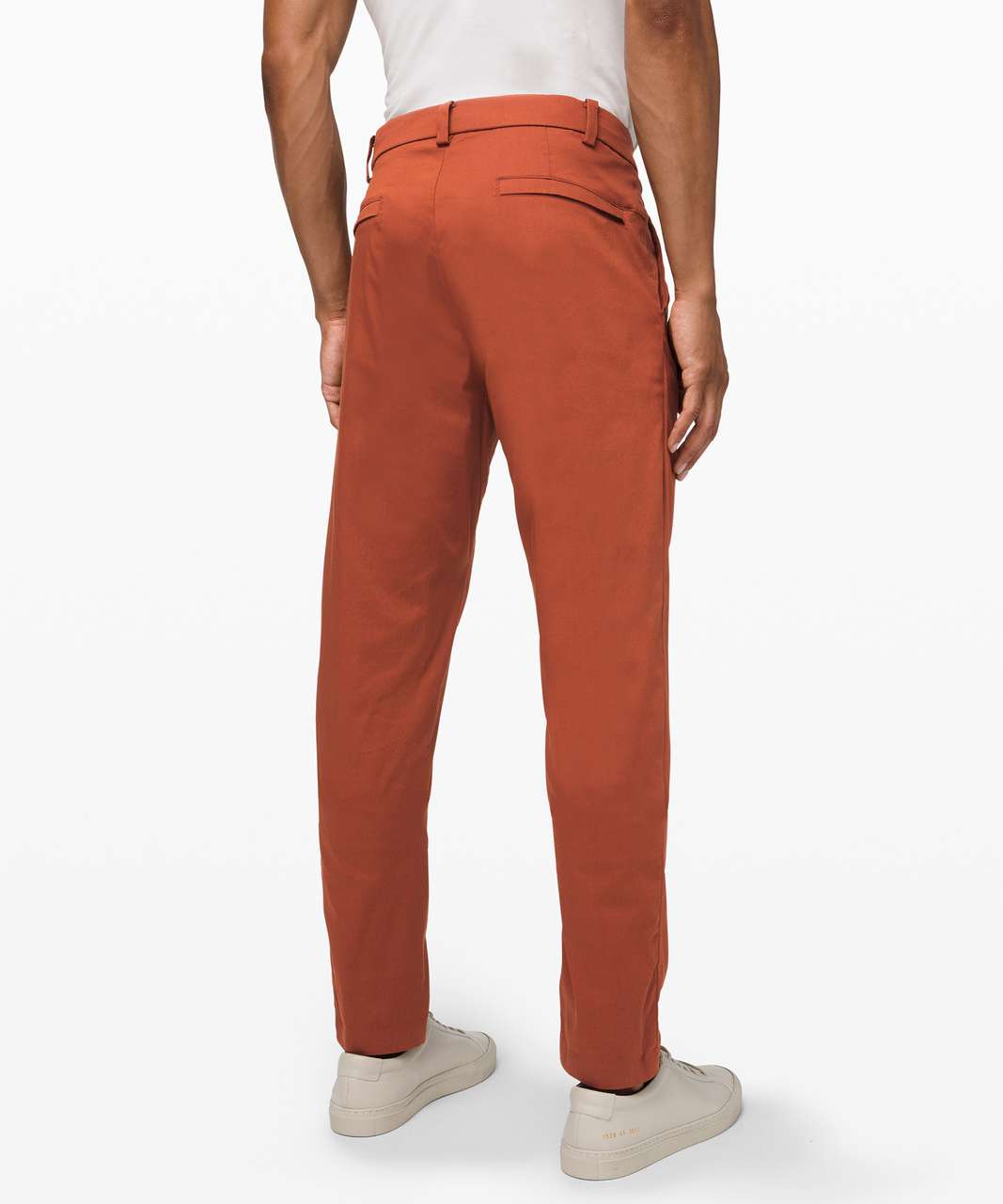 Lululemon Commission Pant Classic *Swift Cotton 34" - Dark Terracotta