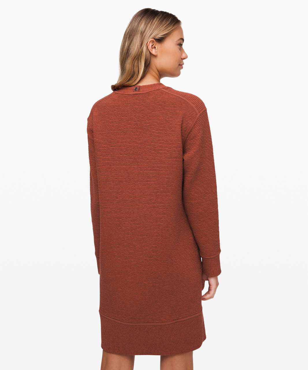 Lululemon On Repeat Dress - Heathered Rustic Clay - lulu fanatics