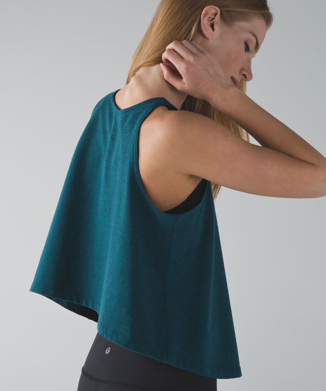 Lululemon Blissed Out Tank - Heathered Alberta Lake - lulu fanatics