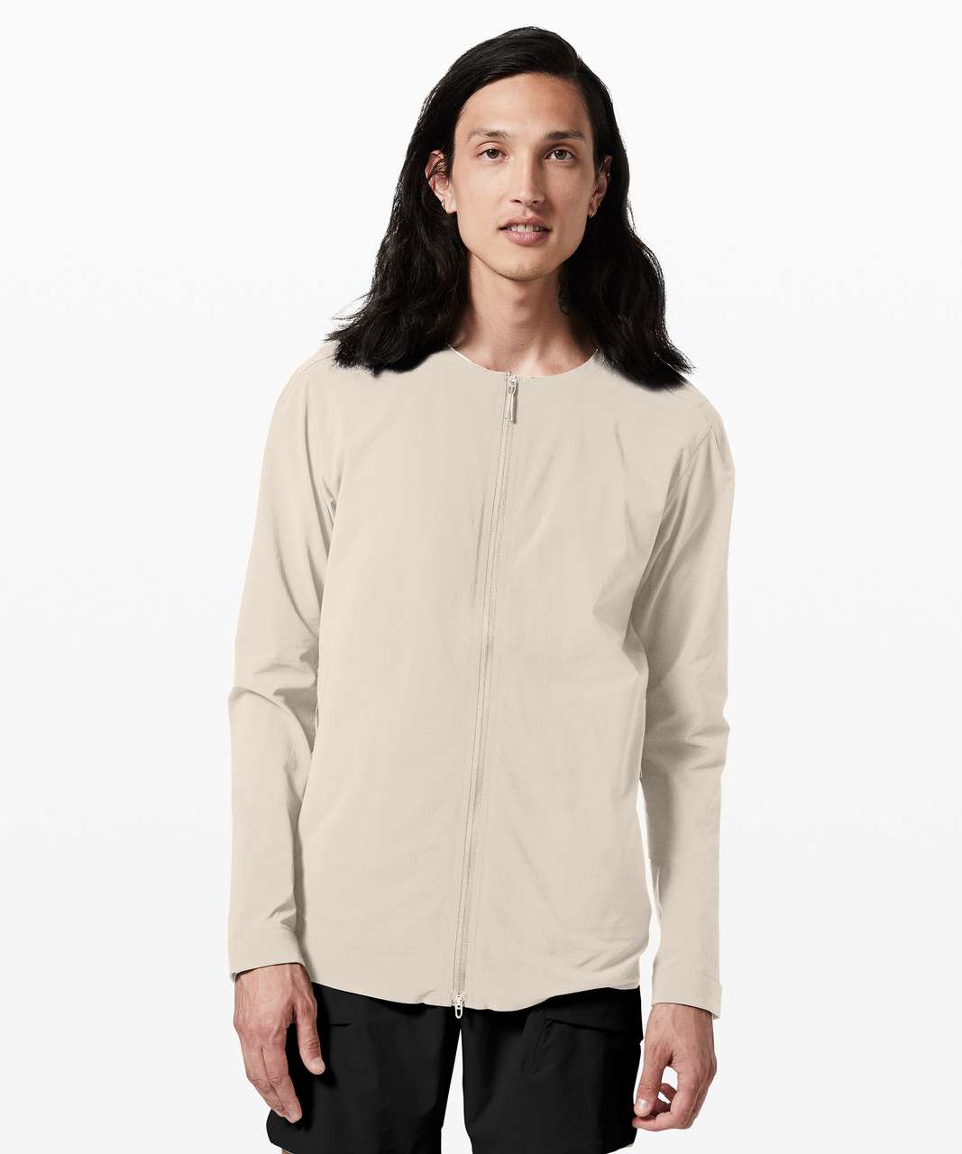 Lululemon Ashta Hybrid Shirt *lululemon lab - Mojave Tan