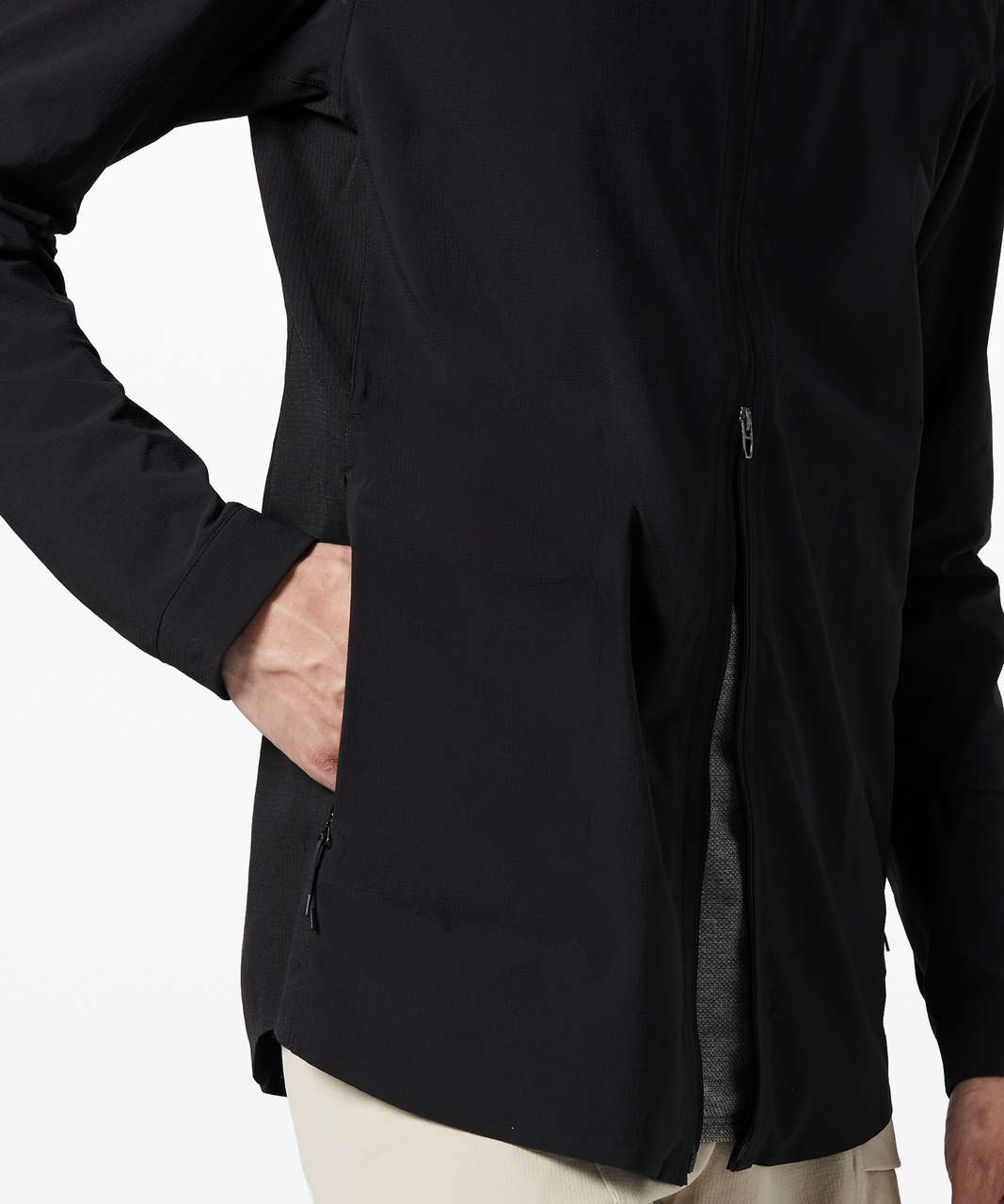 Lululemon Ashta Hybrid Shirt *lululemon lab - Black - lulu fanatics