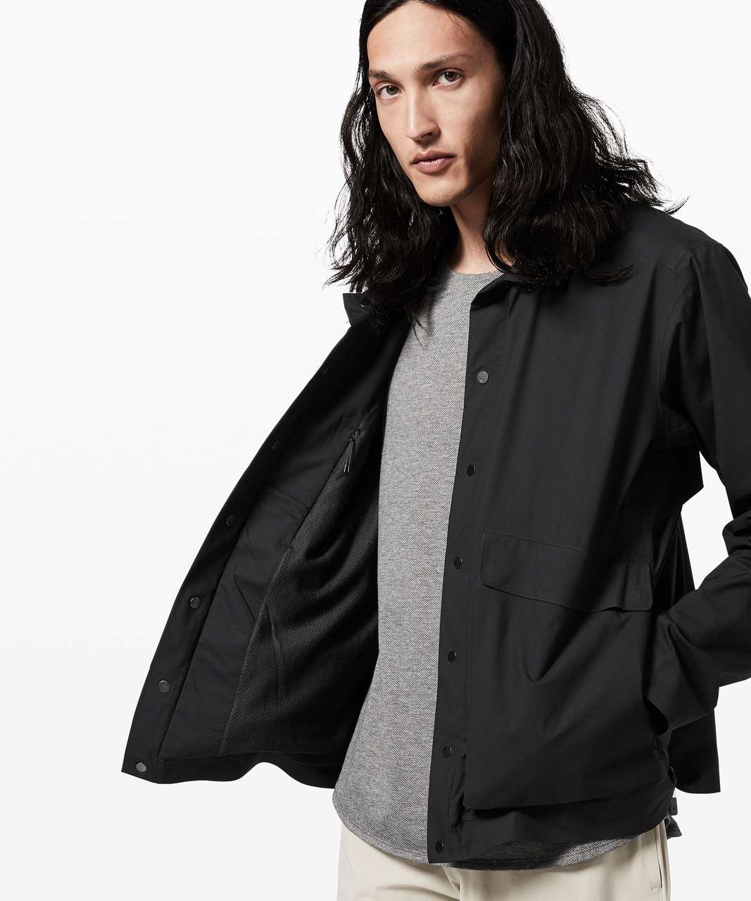 Lululemon Diffract Jacket *lululemon lab - Black - lulu fanatics