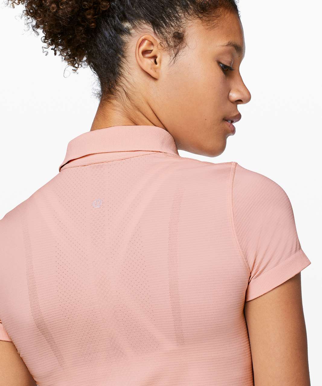 Lululemon Swiftly Speed Polo - Butter Pink / Butter Pink