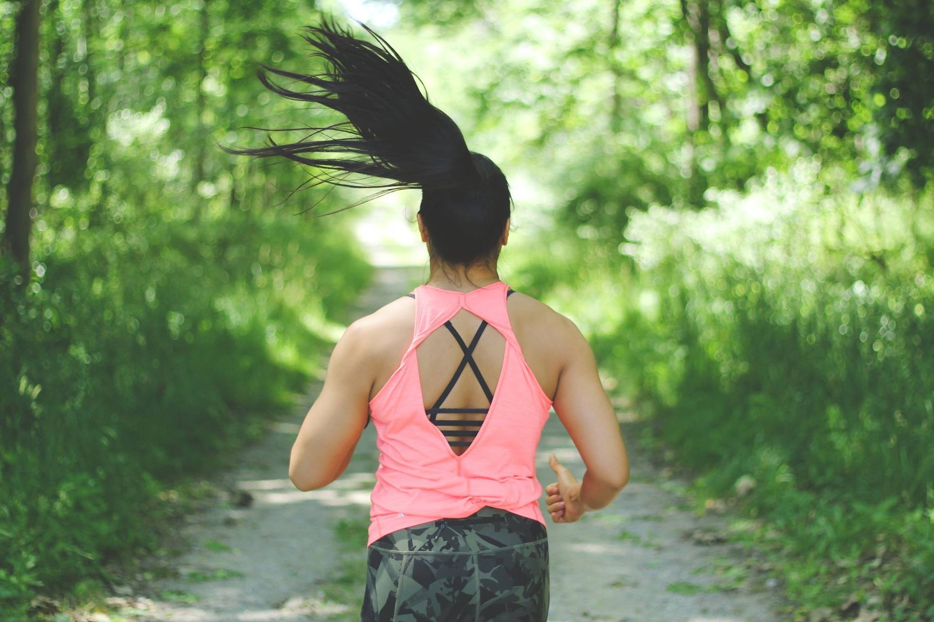 Lululemon Trapeze Twist Tank - Heathered Grapefruit