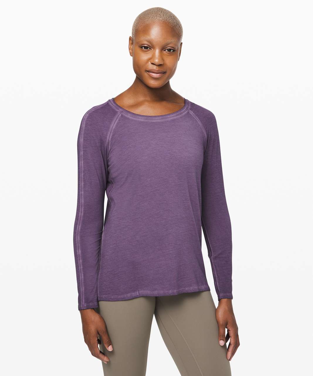 lululemon purple long sleeve top