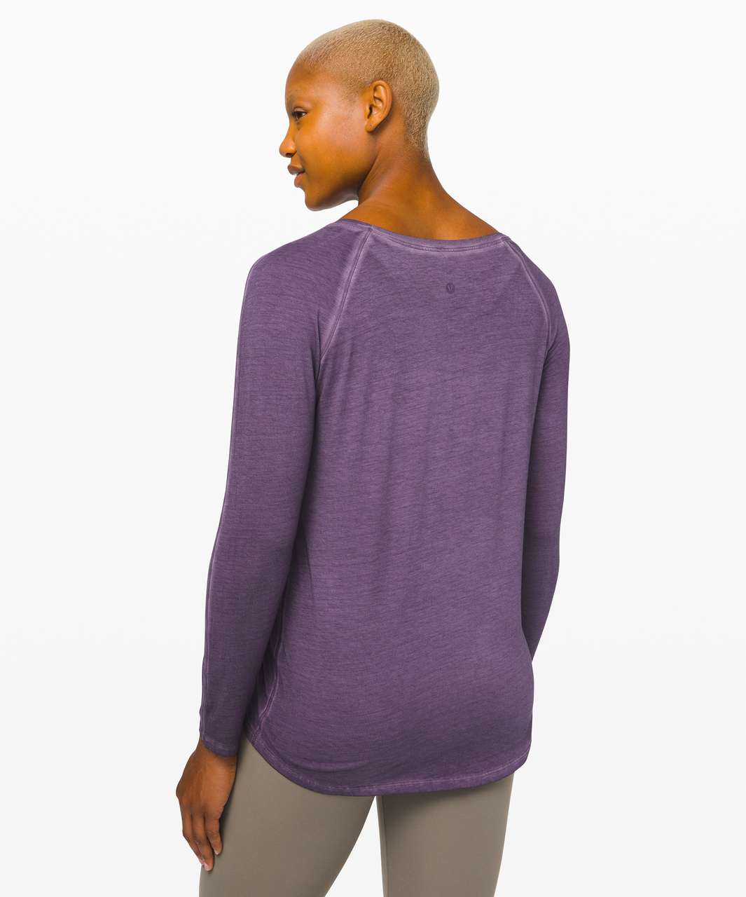 Lululemon Emerald Long Sleeve *Fade - Washed Purple Ink