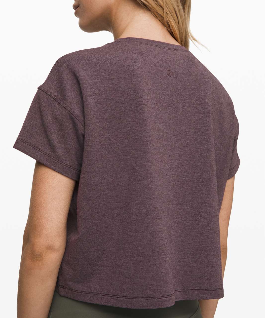 Lululemon Cates Tee - Heathered Antique Bark