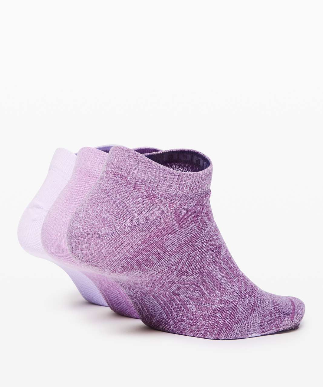 Lululemon On the Fly Sock *3-Pack - Vintage Plum / Jubilee / Sheer Violet