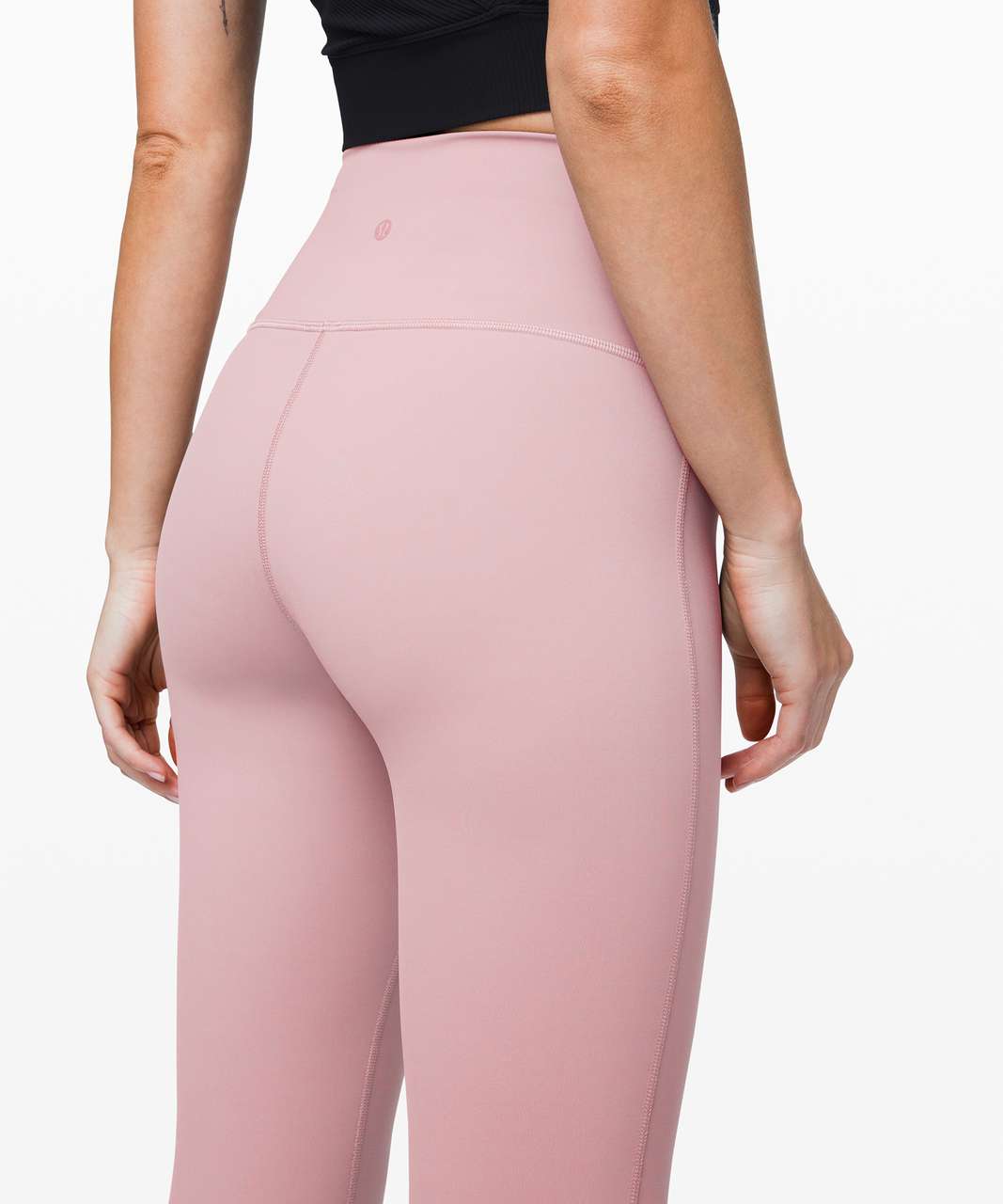 Lululemon Wunder Under Crop (High-Rise) *Full-On Luxtreme 21" - Smoky Blush