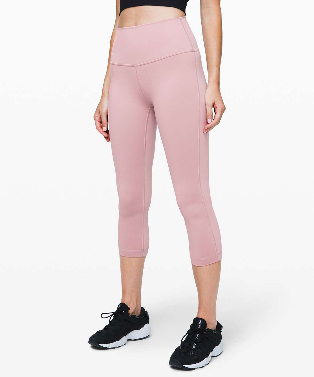 Lululemon Wunder Under Crop (High-Rise) *Full-On Luxtreme 21" - Smoky Blush