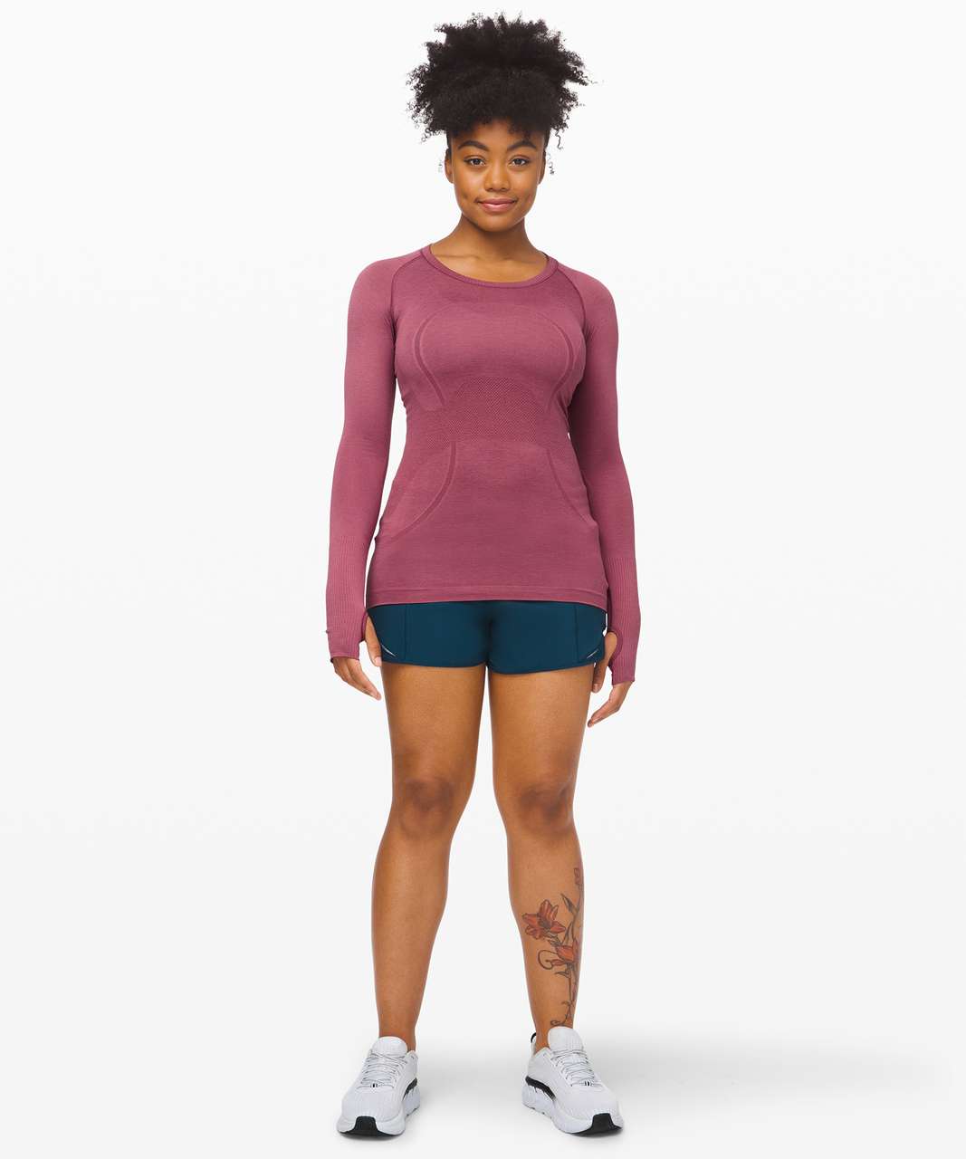 Lululemon Swiftly Tech Long Sleeve Crew - Plumful / Plumful