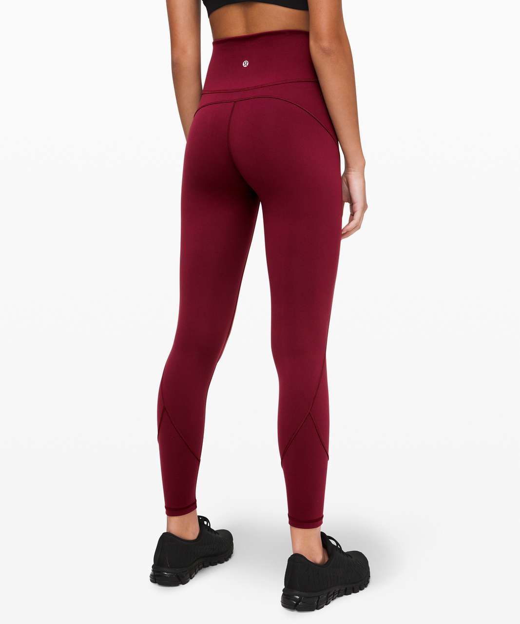 8] BNWOT Lululemon In Movement Tight 25 *Everlux Red Dust, Women's  Fashion, Activewear on Carousell