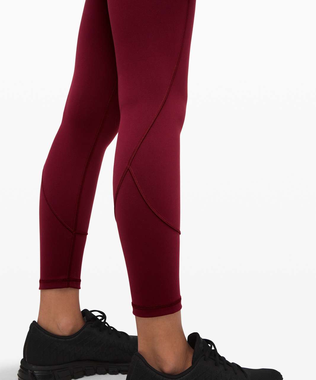 Lululemon In Movement Tight 25" *Everlux - Deep Rouge