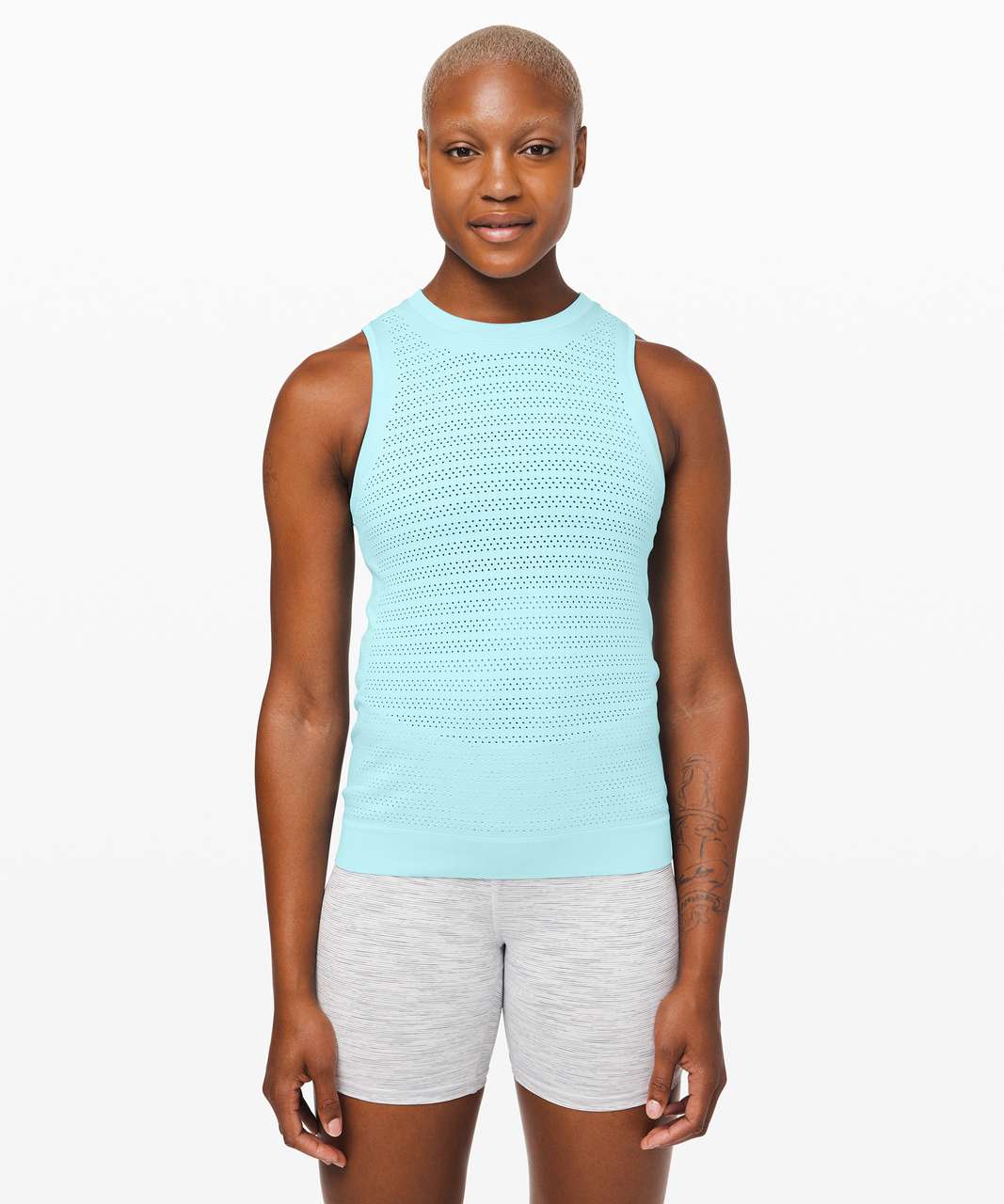 Lululemon Breeze By Muscle Tank II *Squad - Sea Frost / Sea Frost