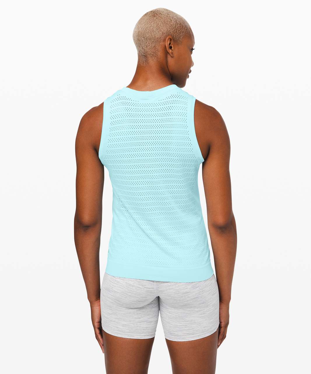 Lululemon Breeze By Muscle Tank II *Squad - Sea Frost / Sea Frost