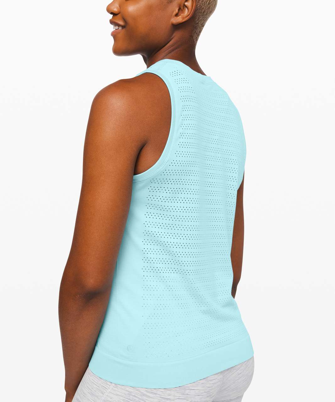 Lululemon Breeze By Muscle Tank II *Squad - Sea Frost / Sea Frost