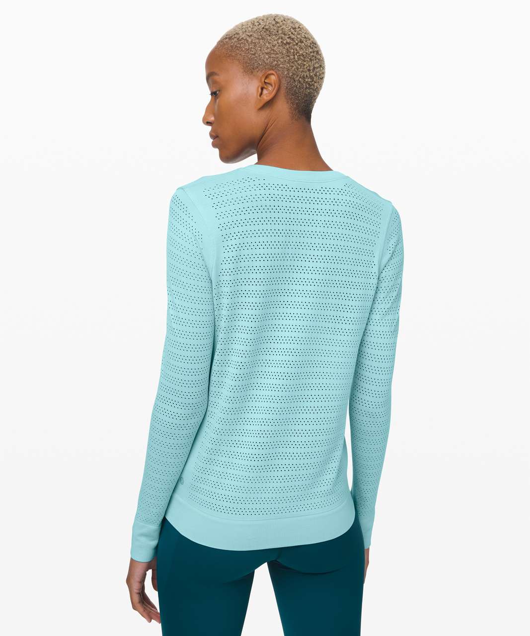 Lululemon Breeze By Long Sleeve *Squad - Sea Frost / Sea Frost