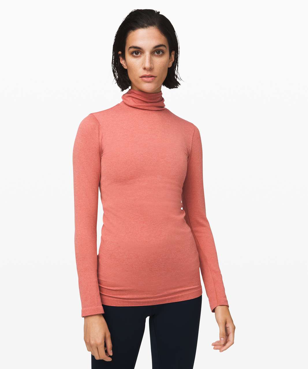 Lululemon Yin Vibes Turtleneck - Copper Clay