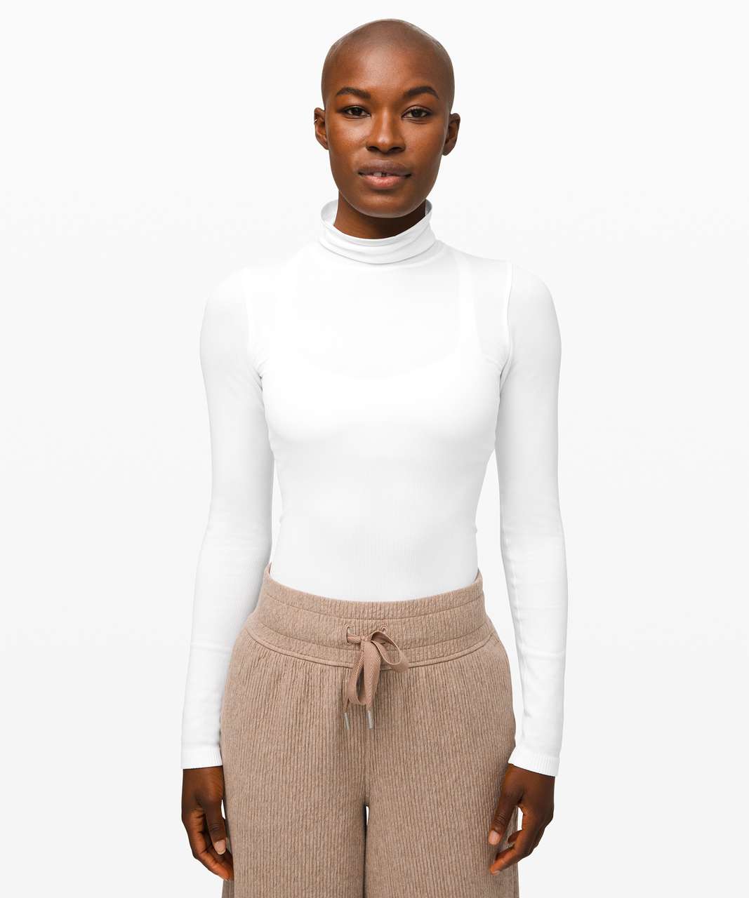 Lululemon Yin Vibes Turtleneck - White