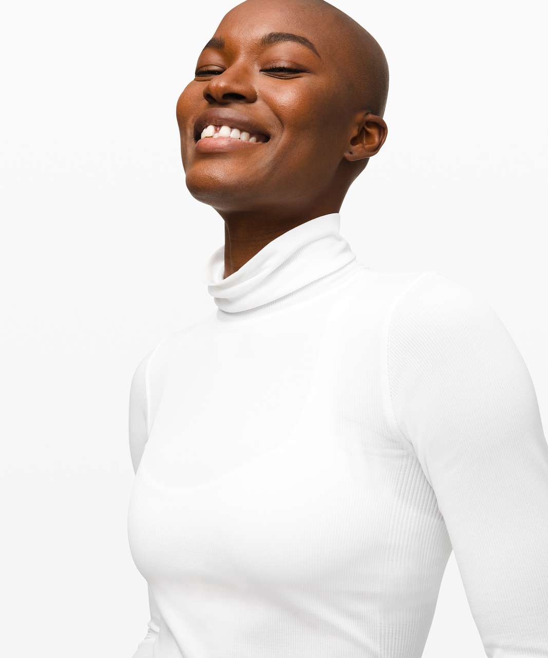 Lululemon Yin Vibes Turtleneck - White